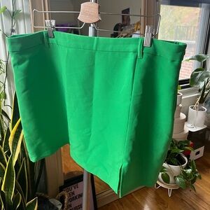 Green Mini Skirt